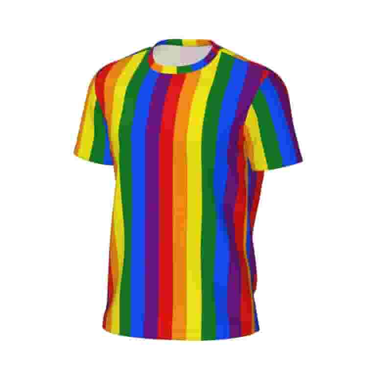 T Shirt For Men Sports Rainbow Print T-Shirts Trending T Shirt For Men Sports Rainbow Print T-Shirts Trending