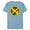 Ocean Blue, variant on Studios X-Men ’97 Animated Series Team X-Logo Symbol - Short Sleeve Blended T-Shirt for Adults - Customized-Dark Heather
