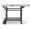 Gray, variant on Feasto Outdoor Grill Table, 40’’x20’’, Movable Pizza Oven Table with Wheels, Stainless Steel Countertop Grill Cart with Storage Shelf & Foldable Extension Table, 6 Extra Hook,Orange