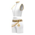thumbnail image 5 of Halloween Costume for Ki'ds, G'irl's Pop Idol Singer Stage Performance Outfit Set, Popular Singer Group Fancy Dress for Halloween Party, 5 of 6