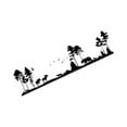 thumbnail image 2 of harayaa Auto Sticker Anti Scratch Car Sticker for Vehicle Body Auto Cargo Panel Black, 2 of 8
