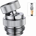 thumbnail image 4 of PURELY- Brass Sink Faucet 3/4" To Garden Hose Adapter Swivel Adapter With Aerator Kit Us, 4 of 6