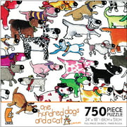 Ceaco 100 Dogs and a Cat, 750 Pieces