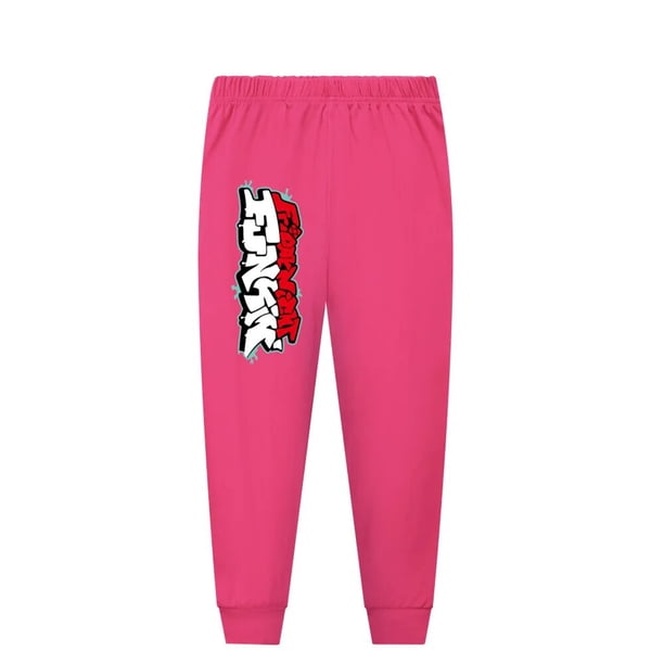 Funkin-Pijama de manga larga para niños, traje de pijama con camiseta para el hogar, ropa de Navidad para bebés y niñas, viernes por la noche