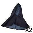 thumbnail image 1 of Mantón de soldadura,Capucha de soldadura de tela Tapas Cuello Hombro Drapeado,Protección facial Capucha para soldar Mantón para soldador,Capucha para soldar Chal para soldar Sombrero 2 piezas, 1 of 8