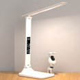 thumbnail image 1 of Rechargeable Reading Lamp, Touch Dimmer LED with 3 Brightness Levels, Time and Temperature Reminders, Desk Lamp, Day Lamp, 1 of 7