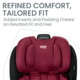thumbnail image 5 of Britax Poplar S Convertible Car Seat, 2-in-1 Car Seat, Slim 17-inch Design, ClickTight, Ruby Onyx, 5 of 7