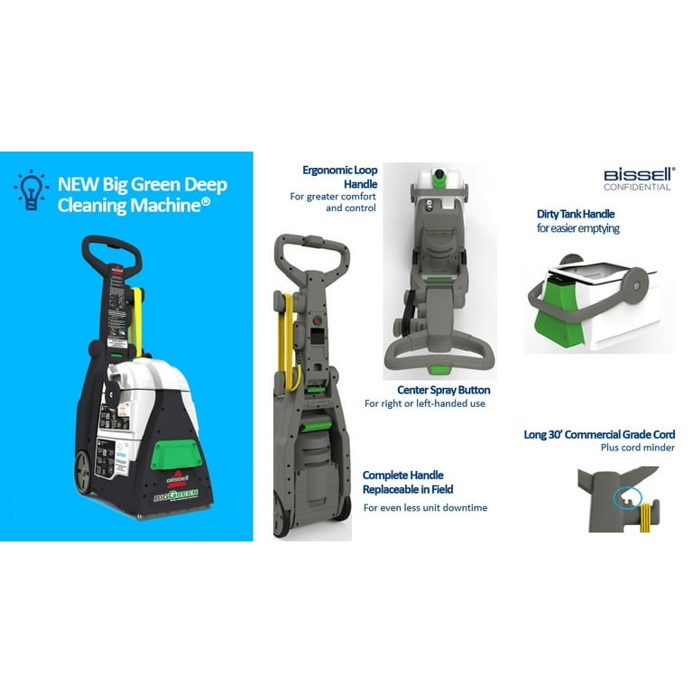 Bissell Big Green Clean Machine visitchile.cl