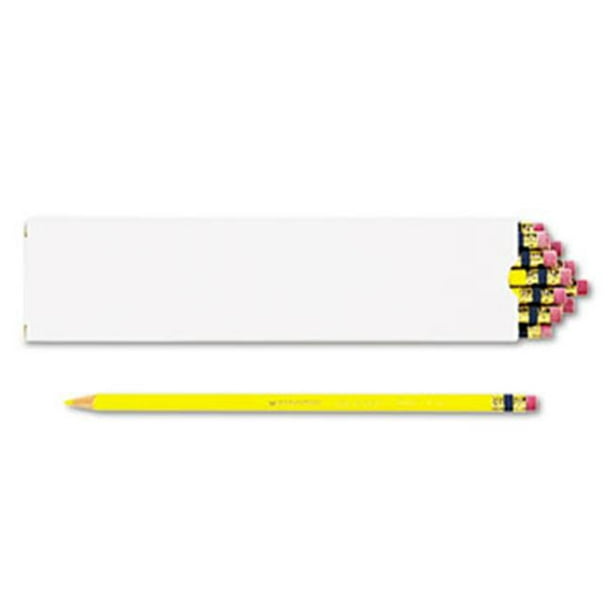 Sanford Ink Company 20047 ColErase Pencil w/Eraser, Yellow Lead