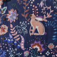 thumbnail image 3 of YIUME Men's Hawaiian Shirt Year of Rabbit Natural Coconut Button Camp Aloha Shirt, 3 of 6