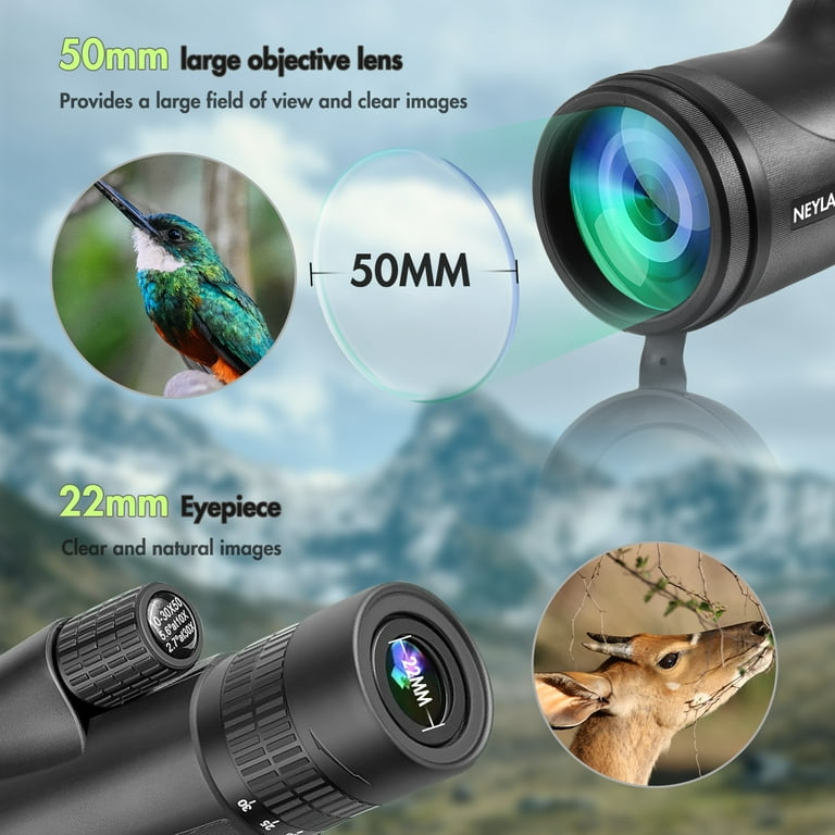 Telescope For Adults BOSSDUN Monocular Telescope, 30 X 50 HD High