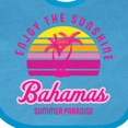 thumbnail image 4 of Inktastic Enjoy the Sunshine Bahamas Summer Paradise Boys or Girls Baby Bib, 4 of 4