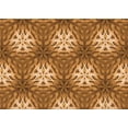 thumbnail image 1 of Ahgly Company Machine Washable Indoor Rectangle Transitional Orange Area Rugs, 2' x 3', 1 of 7