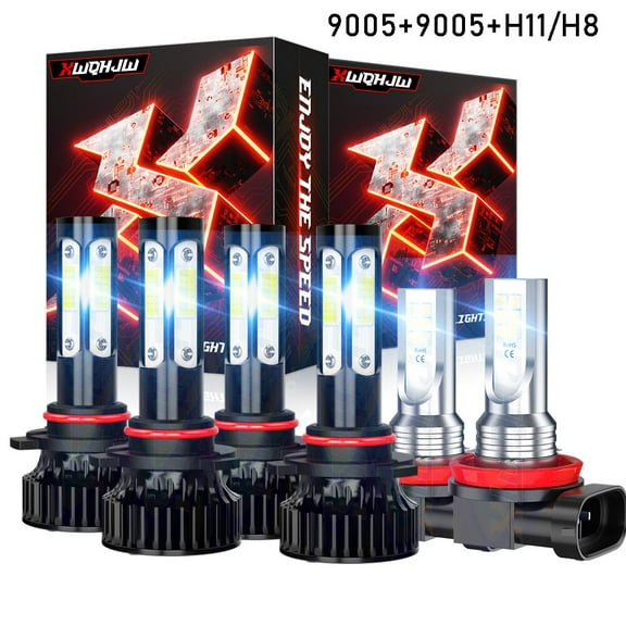For Chrysler Pacifica 2017 2018 2019 2020 9005 9005 H11 LED Headlight Fog Lights