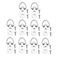 thumbnail image 4 of OULII 50Pcs Picture Hanging D Rings Metal for Home Decoration 11.8x0.63x0.2in, 4 of 7