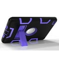 thumbnail image 5 of iPad mini 5 2019 Case, iPad mini 4 Case, Dteck Shockproof Three Layer Hybrid Rugged Heavy Duty Kickstand Anti-Slip Cover with PET Screen Protector For iPad mini 4/mini 5, Black/Purple, 5 of 6