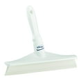 thumbnail image 1 of Vikan 71255 Rubber Polypropylene Frame Bench Single Blade Squeegee, 10", White, 1 of 6