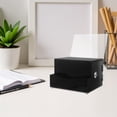 UPOUART Black Acrylic Suggestion Box with Lock - Versatile Donation ...
