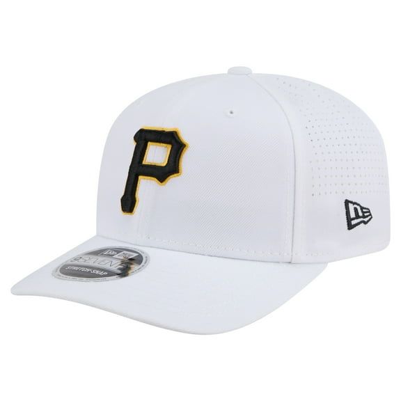 Men's New Era White Pittsburgh Pirates COOLERA 9SEVENTY Adjustable Hat