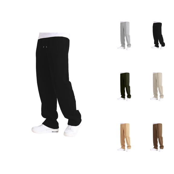 Baggy Sweatpants for Boys Girls 2026 Trendy Elastic Waist Drawstring Straight Leg Oversized Sweat Pants with Pockets