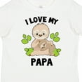thumbnail image 4 of Inktastic Cute Sloth I Love My Papa with Green Leaves Boys or Girls Toddler T-Shirt, 4 of 5