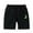 Black, variant on Mercatoo Boys Girls Summer Knit Sports Shorts,Toddler Baby Casual Pull-On Soft Shorts Kids Dinosaur Print Flat Front Shorts