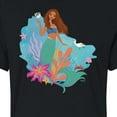 thumbnail image 3 of Disney - Ariel - Juniors Cropped Cotton Blend T-Shirt, 3 of 5