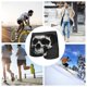 thumbnail image 4 of Fotbe Black White Hat Skull Calzoncillos Tipo Boxer con Bolsa de Soporte Total para Hombre, X-Temp Fresco, Transpirable y de Secado Rápido-Large, 4 of 5