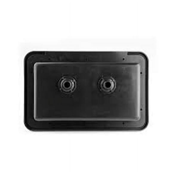 RV Exterior Shower Box Kit - Black