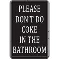 thumbnail image 1 of Placa Metal Vintage para Baño Pintura Hierro Rectangular Del Pared 30x40cm, 1 of 9