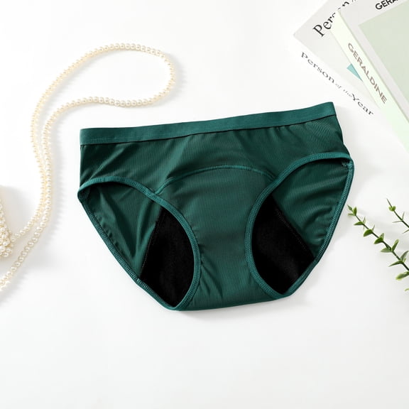 WCJM Women's Panties High Waisted Full Coverage Ladies Panties Women's Large Size Menstrual Absorption Physiological Pants Physiological Pants Menstrual Heavy Postpartum Briefs