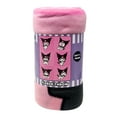 thumbnail image 3 of Northwest Sanrio Kuromi Pink Fleece Silky Touch Throw Blanket 45" x 60", 3 of 4