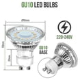 thumbnail image 3 of Bombillas LED Gu10 YONGSHENG Blanco Cálido 2700K 4w 350lm Haz Ancho 120 10 Piezas Clase Energética F, 3 of 3