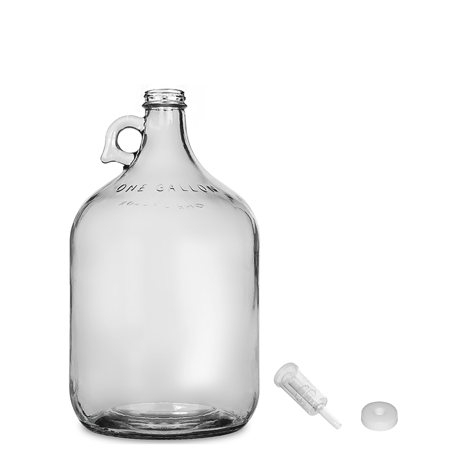 Bouteilles de vin transparentes de 750 ml avec bouchons à vis en métal