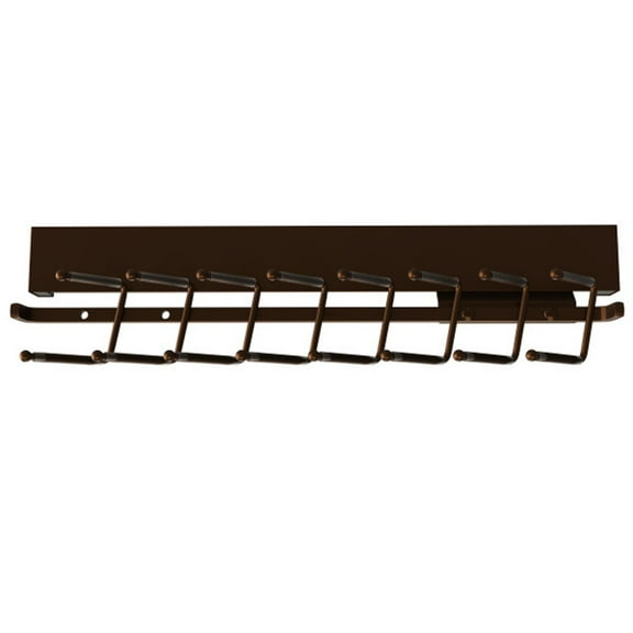 Rev-A-Shelf Sidelines CTRSL-14-BZ-1 14" Pull-Out Sliding Deluxe Tie Rack, Bronze