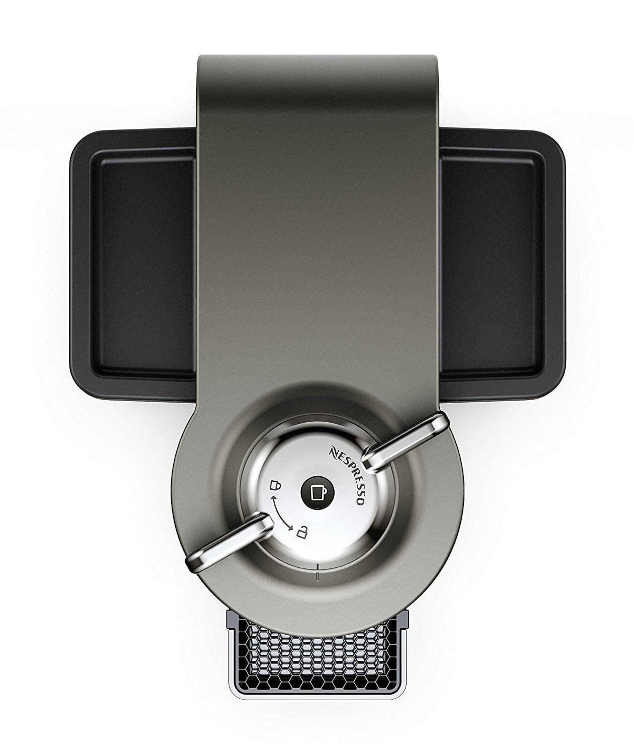 Nespresso Vertuo Coffee and Espresso Maker by De'Longhi, Titan with Aeroccino Milk Frother