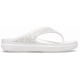 thumbnail image 1 of Sandalia Crocs Sloane Cuña Mujer Brillo Blanco, 8, 1 of 6