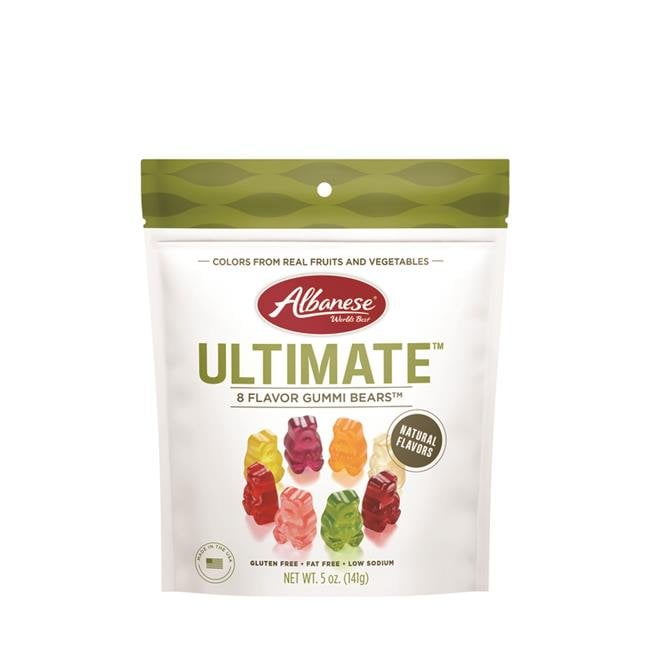 Albanese Confectionery 9049280 5 oz Ultimate Assorted Colors Gummi Bears, Pack of 6