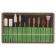 thumbnail image 2 of Kit de Brocas para Uñas con 10 Piezas de Diferentes Formas y Funciones Acero de Tungsteno y Material Cerámico Accesorio para Máquinas de Uñas para ANGGREK  Otros, 2 of 8