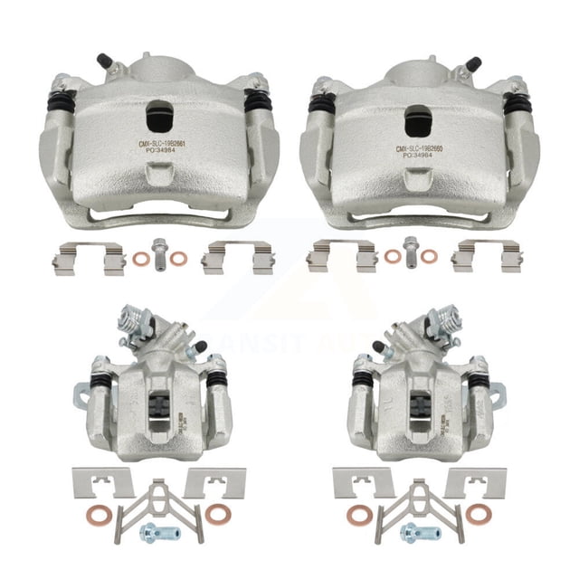 CMX Front Rear Disc Brake Caliper Assembly Left Right Side (Driver Passenger) Kit for Car Honda Civic Acura ILX KBC-100501