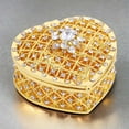 thumbnail image 2 of Caja de Joyería Strade Fareast Limited en forma de corazón para almacenamiento de joyas Ani Oro, 2 of 8