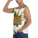thumbnail image 3 of Fotbe Thanksgiving Truck Men's Camiseta sin Mangas Estampada para Hombres, Playera Casual para Gimnasio, Entrenamiento, Playa-Small, 3 of 7