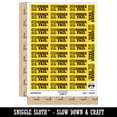 thumbnail image 2 of Udder Fail Cow Teacher Student School Sticker Set - Yellow - Gloss Finish - 1.5" Small, 2 of 7