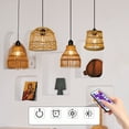 thumbnail image 4 of maskred Soft Warm Lighting Pendant Light For Cozy Atmosphere Adjustable Customizable Ceiling Pendant Lamp 1, 4 of 6