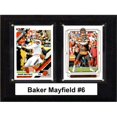 thumbnail image 1 of C&I Collectables 68MAYFIELD 6 x 8 in. NFL Baker Mayfield Cleveland Browns Two Card Plaque, 1 of 1