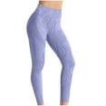 thumbnail image 4 of AXXD Yoga Pants for Women,Athletic Legging,Women Athletic Yoga Casual Stetch Shorts,Solid,High Waist Rise,Butt LiftingBlue,M (US:6), 4 of 6