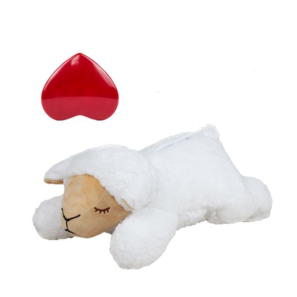 Blublu Park Puppy Heartbeat Toy, Dog Stuffed Animal Sleep Anxiety Relief Calming Aid Comfort