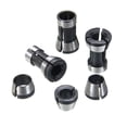 thumbnail image 5 of 8Pcs High Precision Adapter Collet Set 6mm/6.35mm/8mm Collet Chuck Engraving Trimming Machine Router Milling Cutter Tool, 5 of 5
