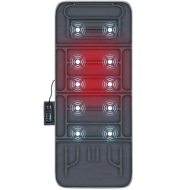 Comfier Full Body Seat Cushion Massager Mat with Heat Massage Chair Pad