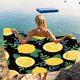 thumbnail image 5 of Toalla de playa de microfibra, súper colorida, resistente a la arena, multiusos, para viajes, piscina, 76 x 152 cm, 5 of 6